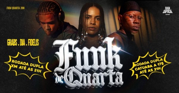 FUNK DE QUARTA em Belo Horizonte - Sympla