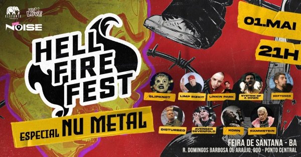 Imagem do evento Hell Fire Fest | Feira de Santana / BA