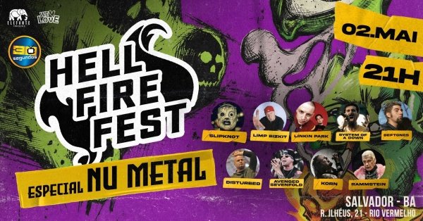 Imagem do evento Hell Fire Fest | Salvador / BA