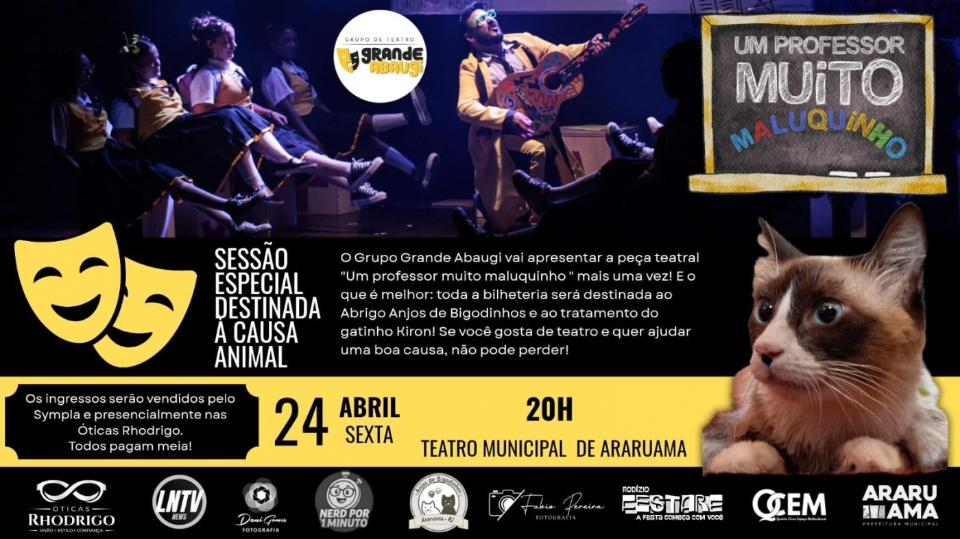 Um Professor muito Maluquinho - Beneficente - Grupo Grande Abaugi