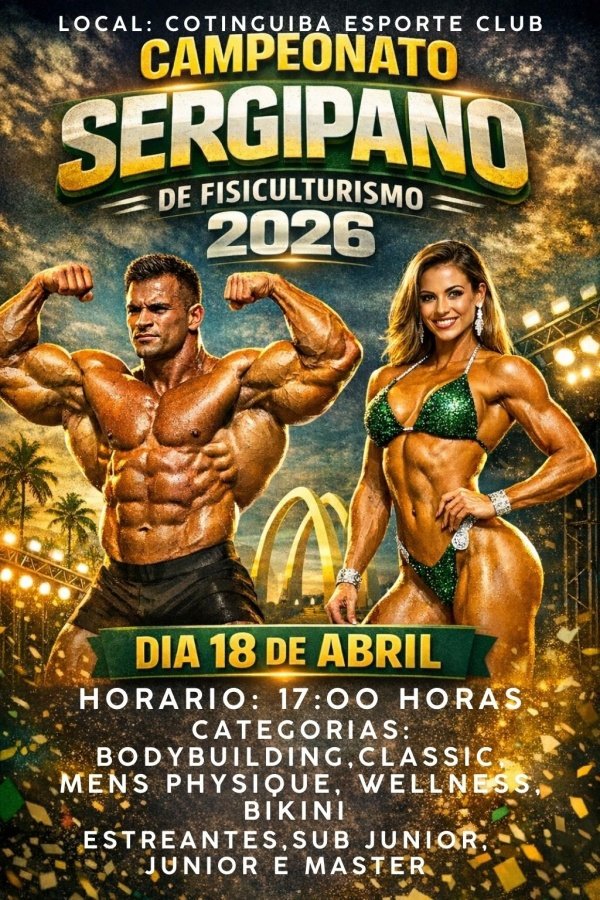 Imagem do evento Estreantes Nabba Sergipe 2026