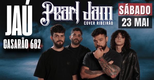 Imagem do evento Pearl jam Cover Ribeirão em Jaú/SP (23/05/2026)