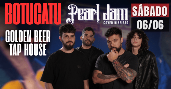 Imagem do evento Pearl jam Cover Ribeirão em Botucatu/SP (06/06/2026)