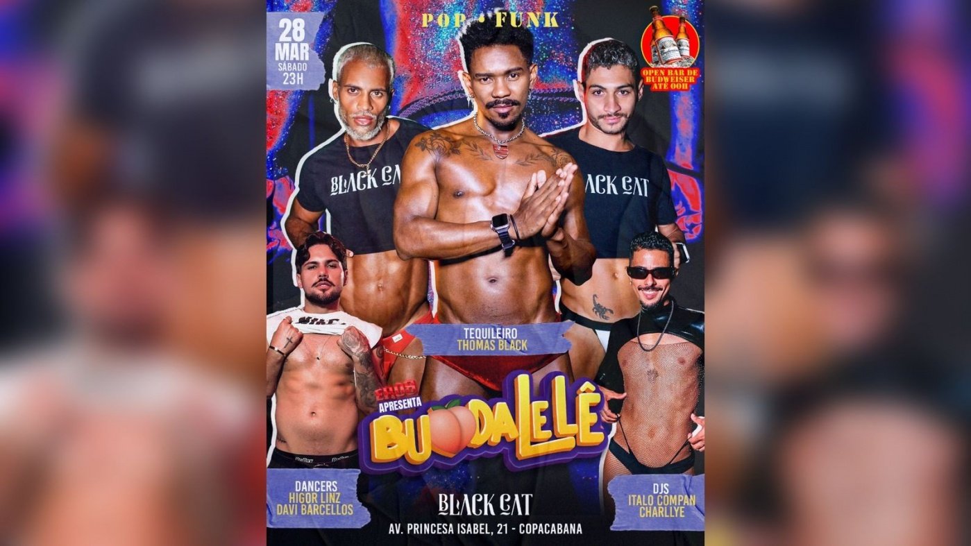 Black Cat: BUNDALELÊ | Sábado - 28 de março - 23h