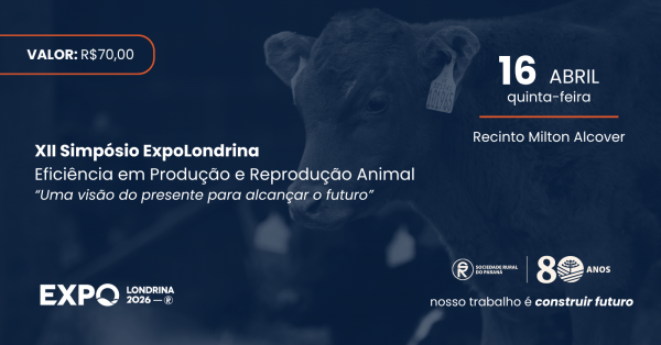 Imagem do evento XII Simpósio ExpoLondrina | Eficiência em Produção e Reprodução Animal