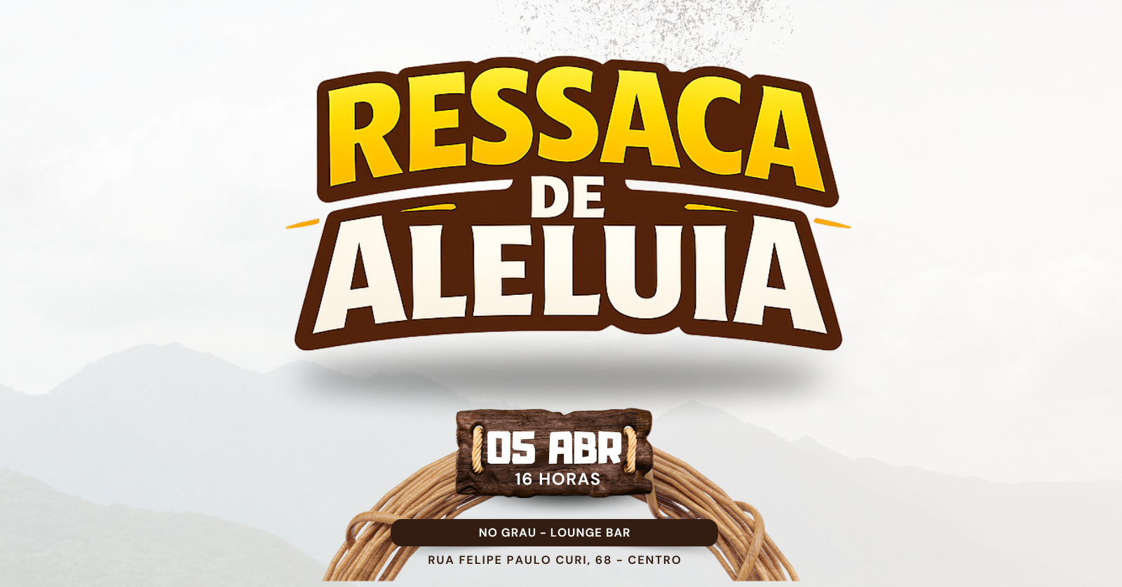 RESSACA DE ALELUIA - Barbacena, MG