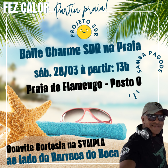 Baile Charme SDR na Praia