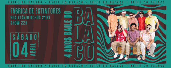 Imagem do evento BAILE DO BALACO 04/04