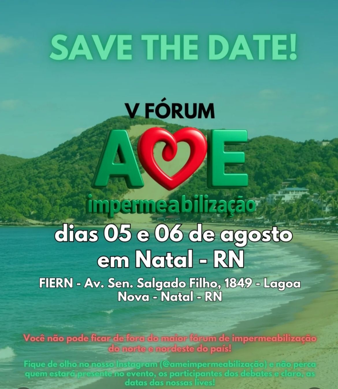 Vº Forum Ame Impermeabilização - Natal -RN