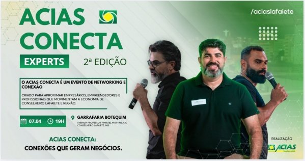 Imagem do evento ACIAS Conecta - EXPERTS