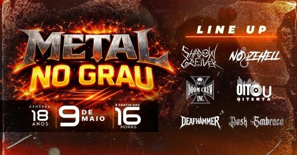 Imagem do evento METAL NO GRAU