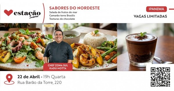 Imagem do evento Sabores do nordeste