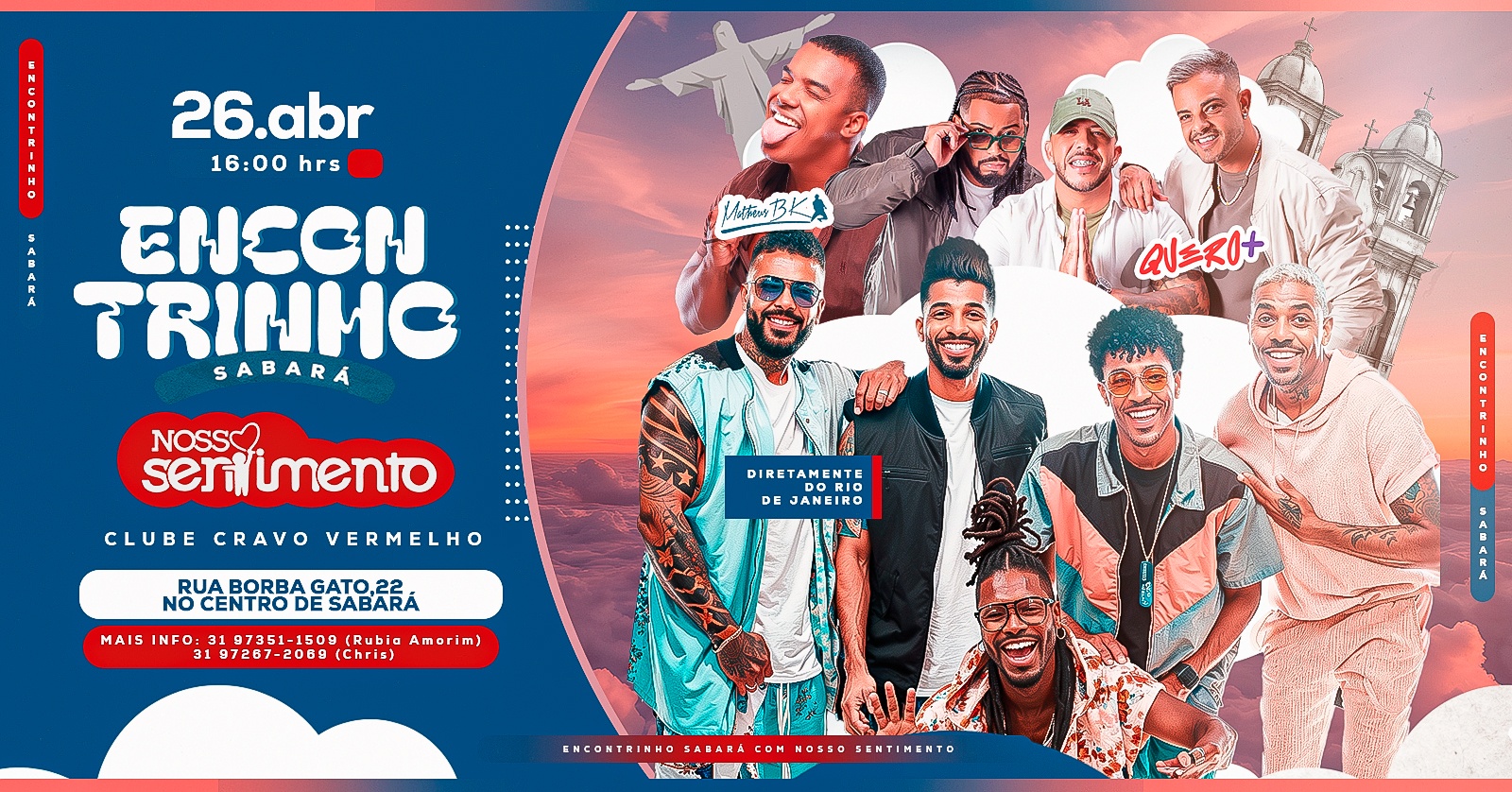 Encontrinho Sabará - Nosso Sentimento - Sabará, MG