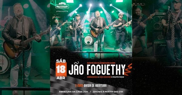 Imagem do evento Jão Foguete
