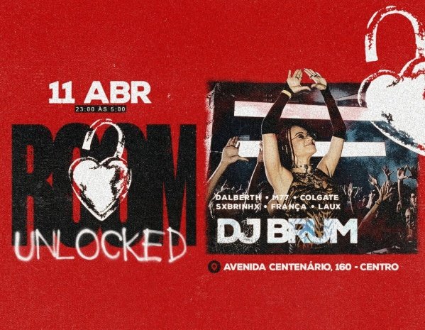 Imagem do evento ROOM808 - UNLOCKED