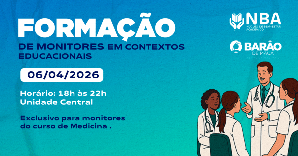 Imagem do evento Curso: Formação de Monitores em Contextos Educacionais