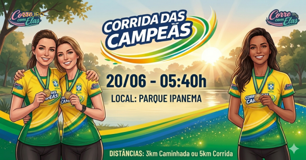 Imagem do evento CORRIDA DAS CAMPEAS
