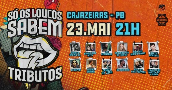 Imagem do evento SÓ OS LOUCOS SABEM | Cajazeiras - PB