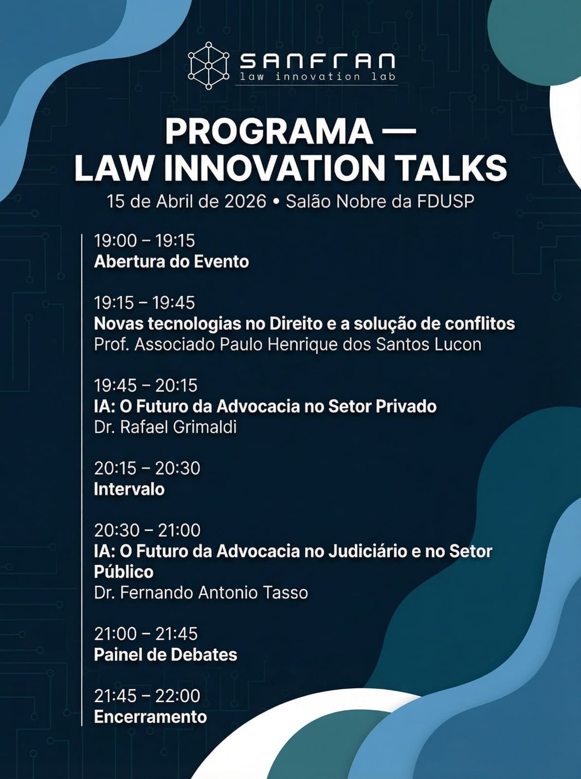 Law Innovation Talks - IA: o que esperar do Judiciário e da Advocacia ...