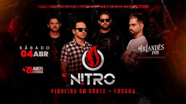 Imagem do evento 04/04 - Banda Nitro e Foogha