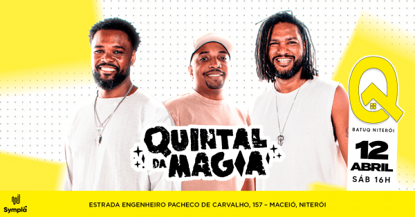 Imagem do evento QUINTAL DA MAGIA na BATUQ NITERÓI!!!
