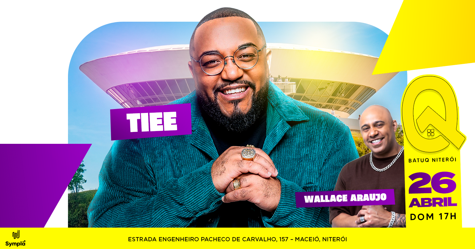 TIEE + WALLACE ARAUJO na BATUQ NITERÓI!! - Niterói, RJ