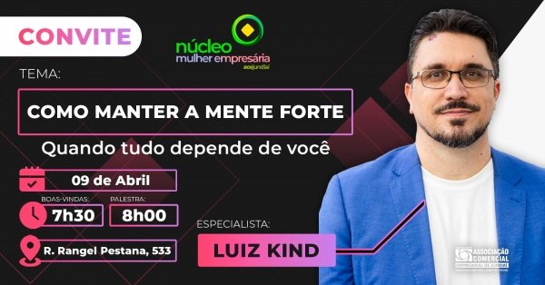 Imagem do evento REUNIÃO NÚCLEO DE MULHER EMPRESÁRIA