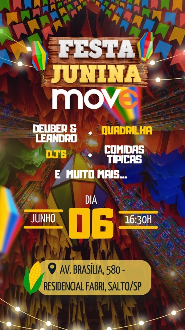 Imagem do evento Festa Junina SmashMove