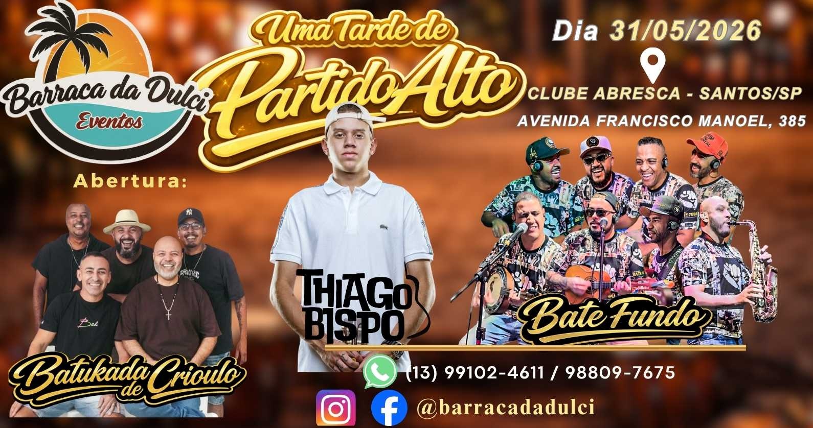 Uma Tarde de Partido Alto - Santos, SP