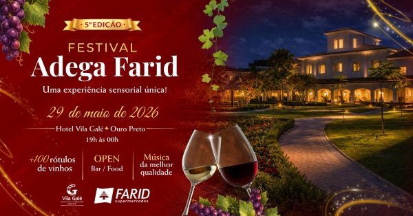 Imagem do evento FESTIVAL ADEGA FARID 2026