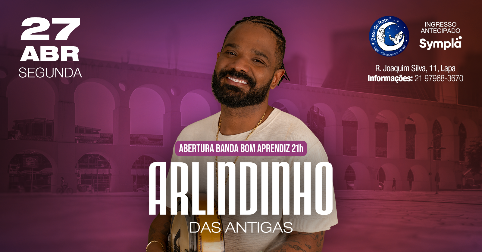 Arlindinho das Antigas - Lapa, RJ