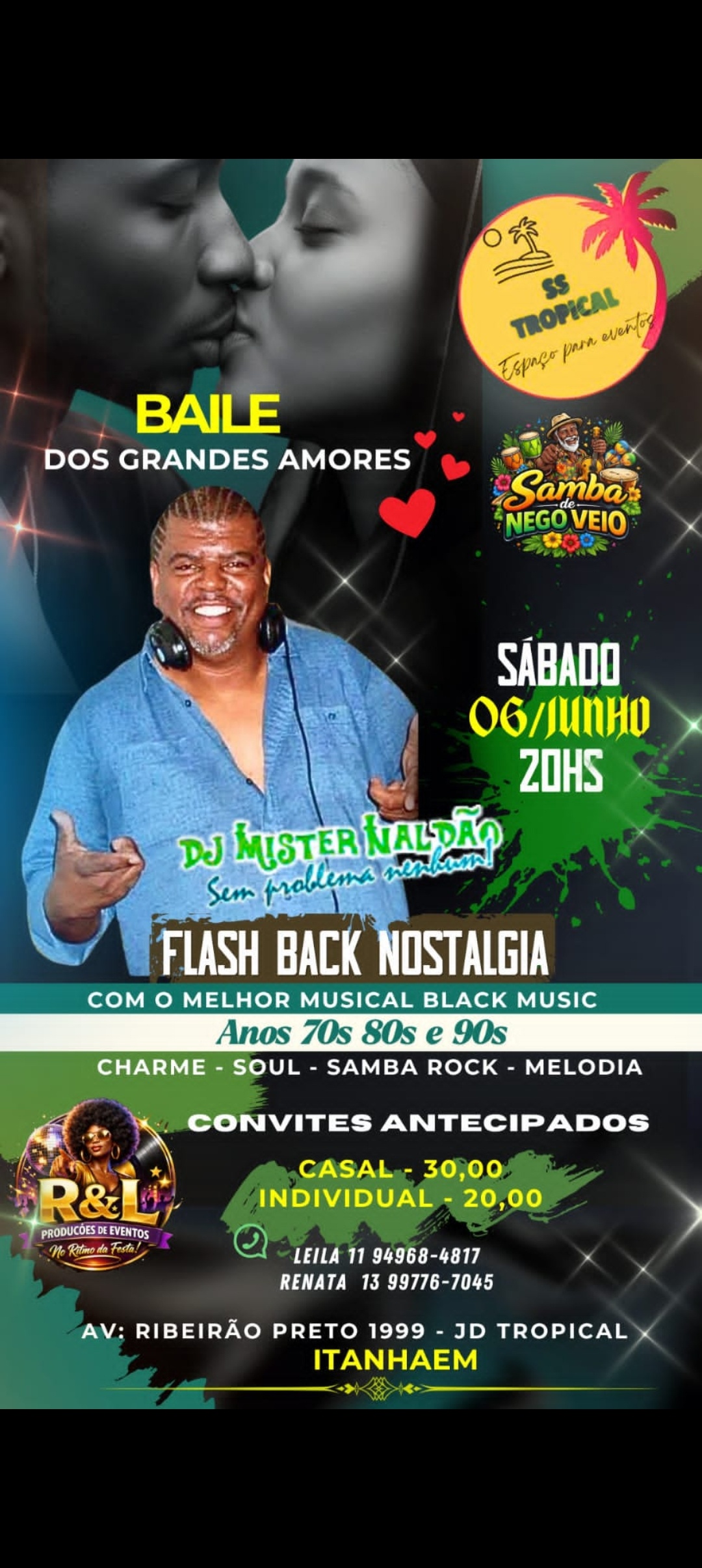 Baile Nostalgia - Itanhaém, SP