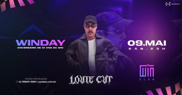 Imagem do evento LOUIE CUT | BRATTI WINDAY 01ANO