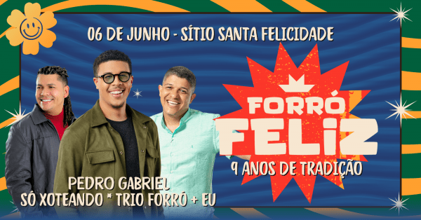 Imagem do evento Forró Feliz - 9 anos de tradição!