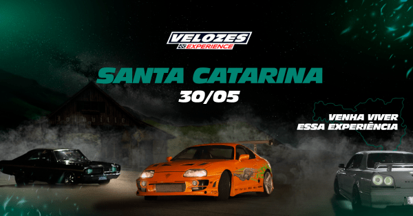 Imagem do evento Velozes Experience - Edição Joinville - SC