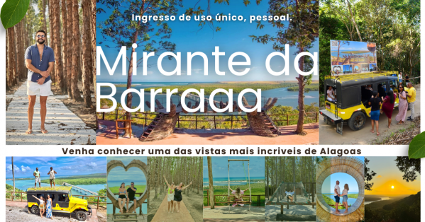Imagem do evento Visita ao Mirante da Barra - AL  