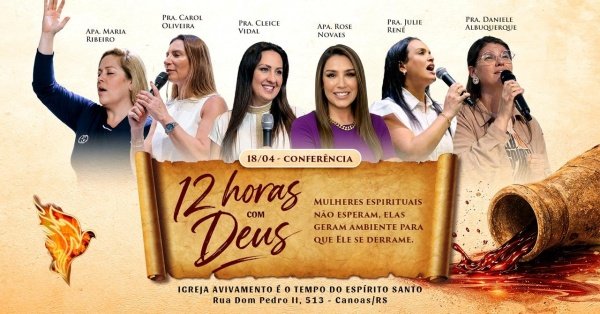Imagem do evento CONFERÊNCIA 12H COM DEUS