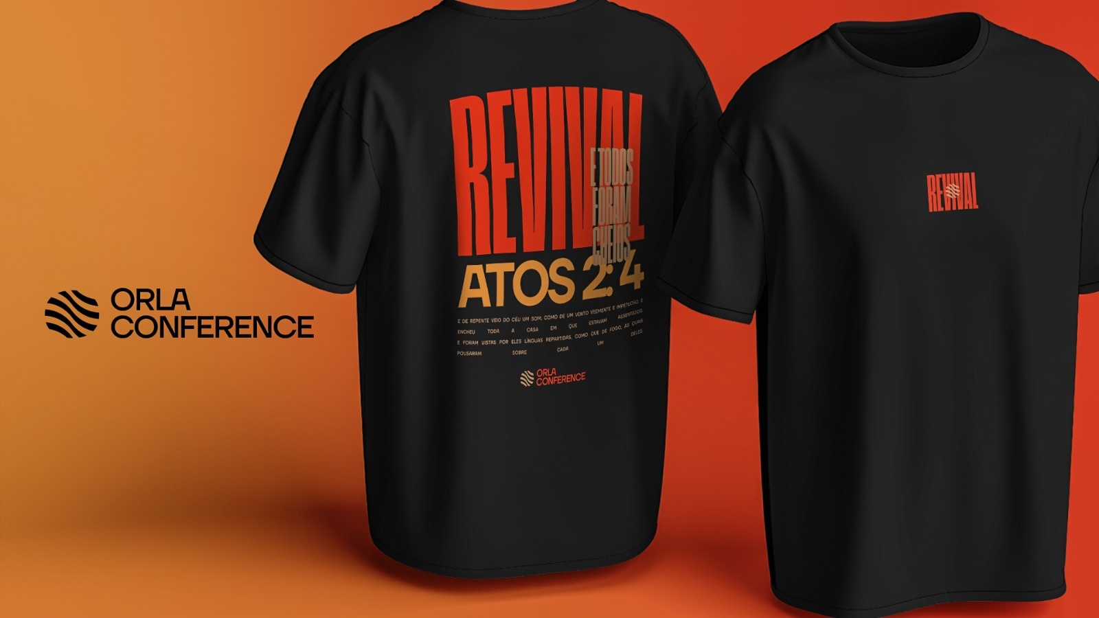 Camisa Oficial Orla Conference 2K26 (REVIVAL)