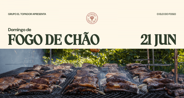 Imagem do evento Domingo de Fogo de Chão | 21 de Junho | Rancho Tabacaray
