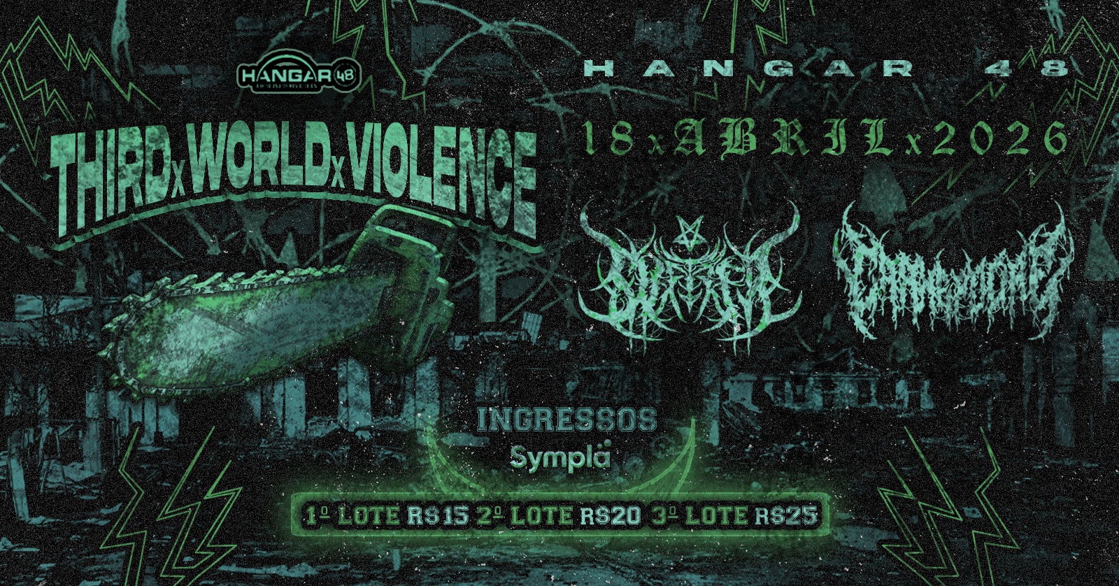 THIRDxWORLDxVIOLENCE - Ponta Grossa, PR