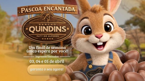 Imagem do evento Páscoa Encantada Rancho Quindins