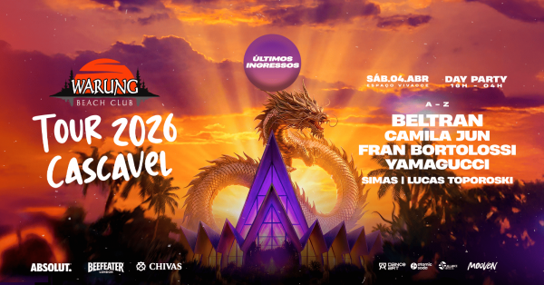 Imagem do evento Warung Tour Cascavel 2026