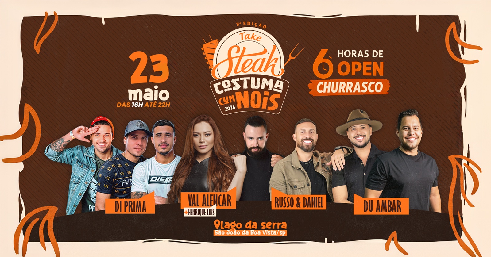 Costuma Cum Nóis- 3° Edição - São João da Boa Vista, SP