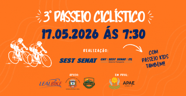 3° Passeio Ciclístico SEST SENAT Limeira