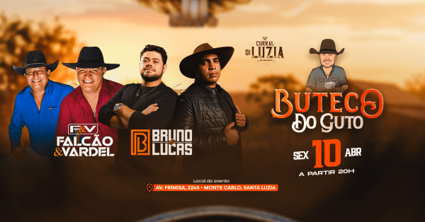 Imagem do evento Buteco do Guto