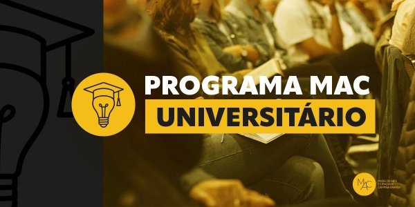 Imagem do evento MAC UNIVERSITÁRIO - Palestra 20/05/2026