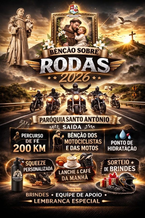 Imagem do evento BENÇÂO SOBRE RODAS 2026