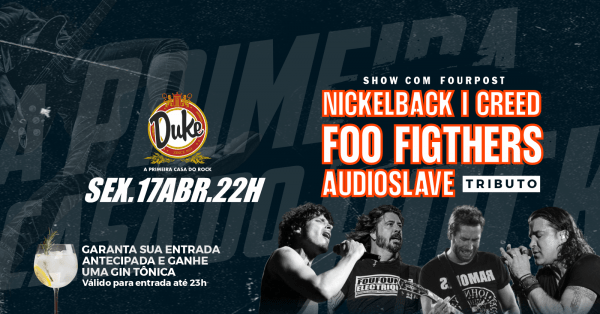 Imagem do evento Duke Pub - EMBAIXADORES DUKE - Sexta-feira - 17/04