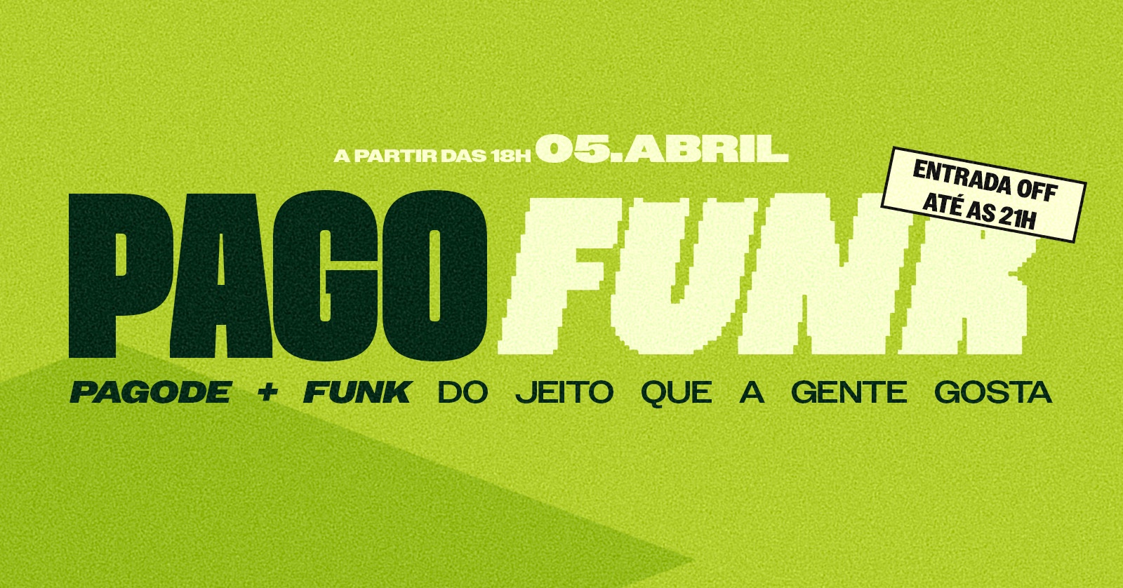 PAGOFUNK | DOMINGO 05/04 - Belo Horizonte, MG