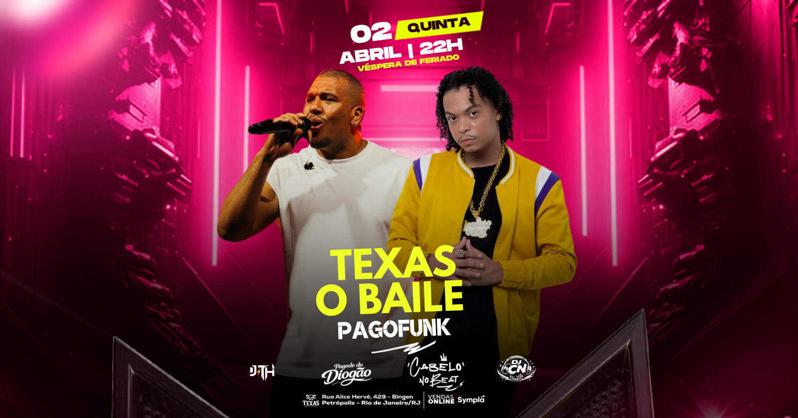 TEXAS - O BAILE (edição pagofunk) - Petrópolis, RJ